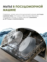 Сковорода "Мечта" Гранит со съемной ручкой и крышкой от 22см до 30см