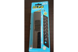 Сегментированные лезвия OLFA Excel Black 25х126х0.7 мм, 5 шт OL-HBB-5B