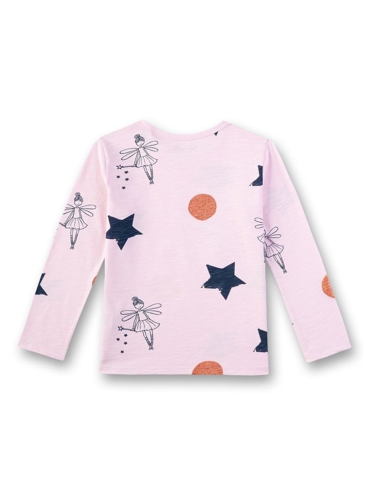 Лонгслив с феями Sanetta KIDSWEAR