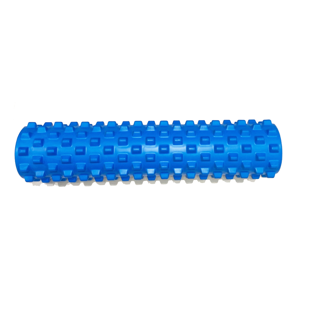 Ролик массажный для йоги MARK19 Yoga 61 61x14 см синий