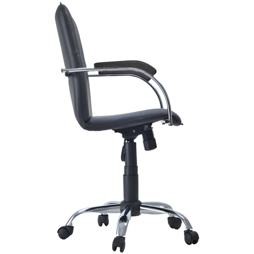 Кресло оператора Фабрикант "Самба G/Samba G", CH кожзам черный BOX1