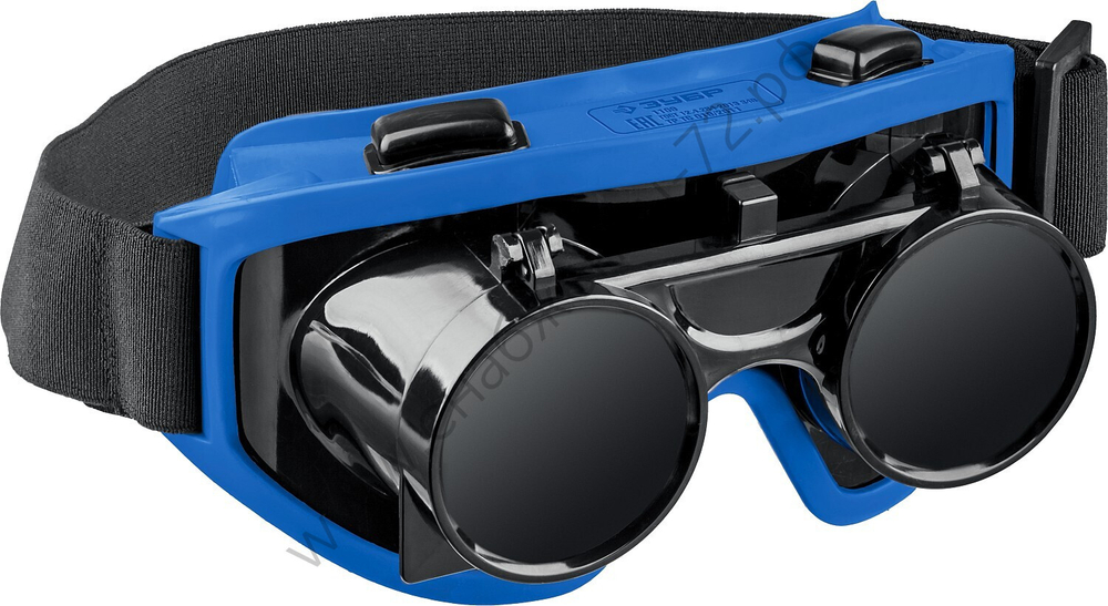 ЗУБР ОГС-5 с откидным блоком, очки для газовой сварки (1109)