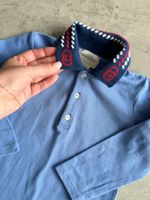 Комплект из хлопкового боди и шапочки с нагрудником Gucci, 74