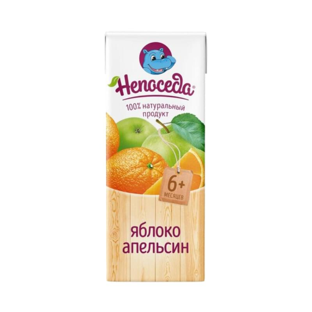 Сок натуральный Непосада яблоко-апельсин 0,2 л