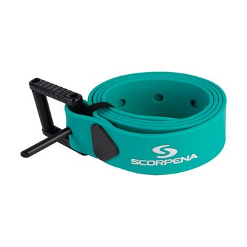 Ремень Scorpena F с пластиковой марсельской пряжкой бирюзовый