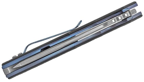 Складной нож MKM "RAUT" MKM/VP01 GB BK c клинком из стали Böhler M390 Microclean®, рукоять G10 / титан