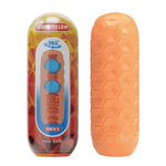 Оранжевый мастурбатор Venus-X Twin balls (Цвет: оранжевый)