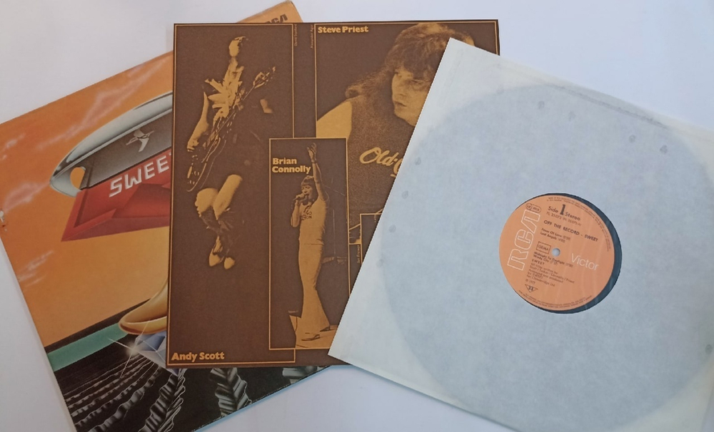 Винтажная виниловая пластинка Sweet Off The Record (Germany 1977)