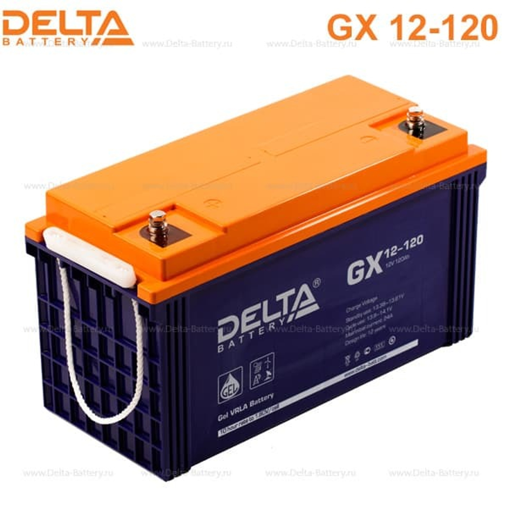 Аккумуляторная батарея Delta GX 12-120 (12V / 120Ah)