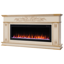Электрокамин RealFlame Prince 50 WT с очагом Saphir 50