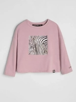 Лонгслив детский с принтом