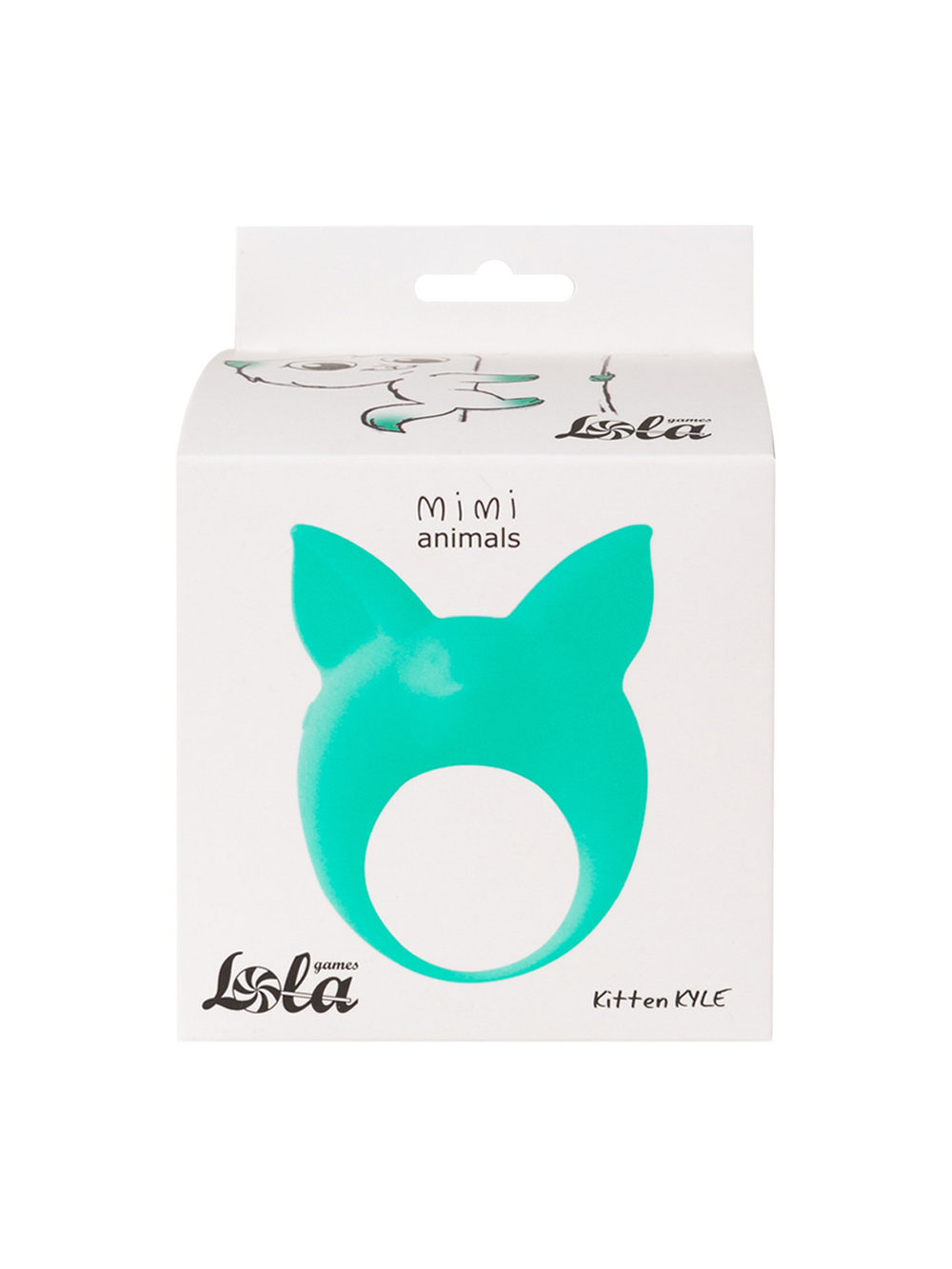 Стимулятор клитора Mimi Animals Kitten Kyle Green 7000-01lola