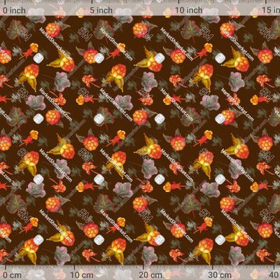 Морошка ягоды и листья. Лесные ягоды. Магазин art_sun_ray by art_sun_ray 612 DPI