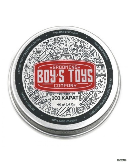 Boy's Toys 101 Karat - Глина для укладки 40 гр