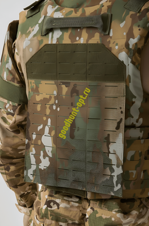Бронежилет тактический штурмовой 1113 (Без плит) Мультикам Камуфляж