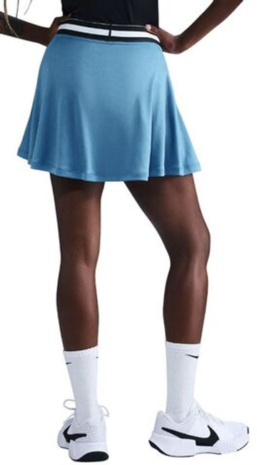 Теннисная юбка Nike Court Dri-Fit Heritage Tennis - небесный