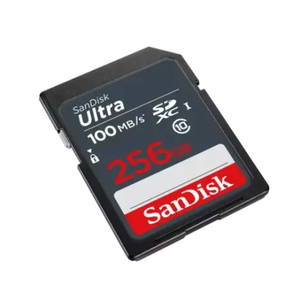 Карта памяти SanDisk Ultra SDXC 256GB, R 100 МБ/с