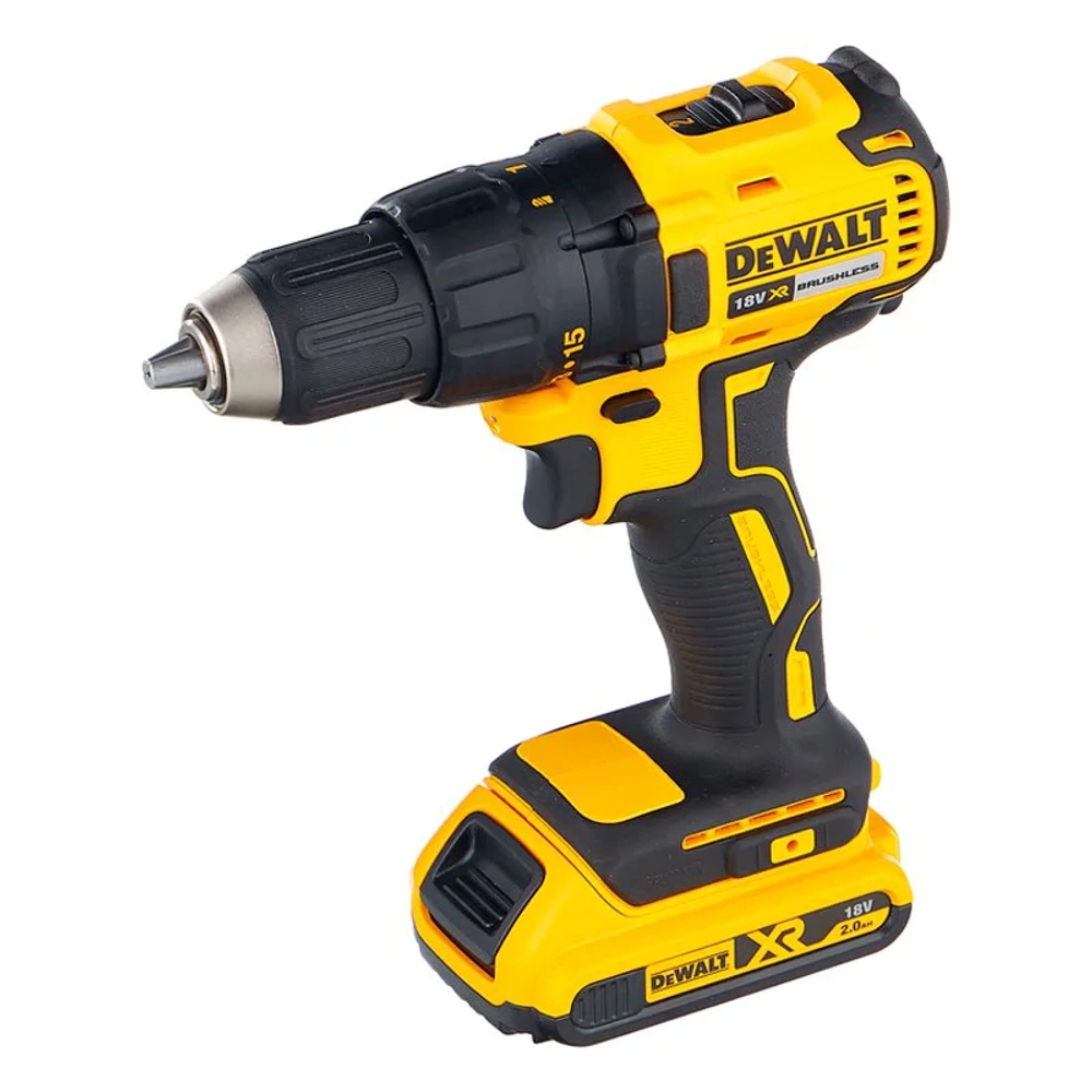 DeWalt DCD777D2T беcщеточная дрель-шуруповерт (2 x 2 Ач, ЗУ)