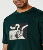 Футболка Te_Barragan BOSS ORANGE - темно-зеленый(50534919)