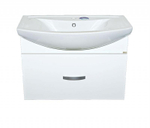 Тумба MISTY Балтика - 80 подвесная с 1 ящ. c умывальником