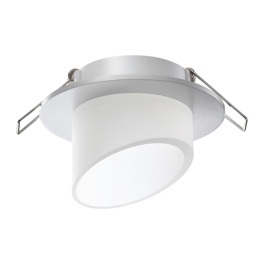 370897 SPOT NT22 511 белый Светильник встраиваемый IP20 GU10 9W 220V LIRIO