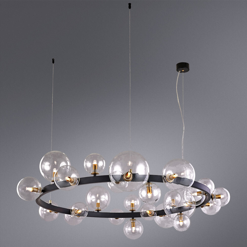 Люстра подвесная Arte Lamp A7790SP-24BK