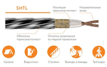 Кабель нагревательный SHTL 46,73