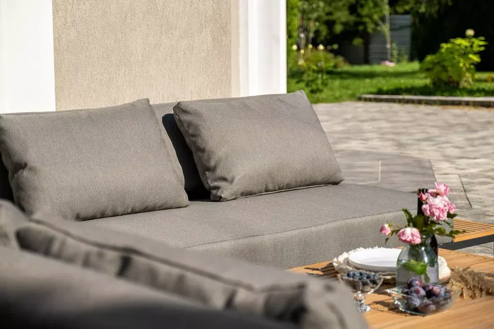 "Амальфи" трансформирующаяся лаунж-зона из алюминия, цвет графит