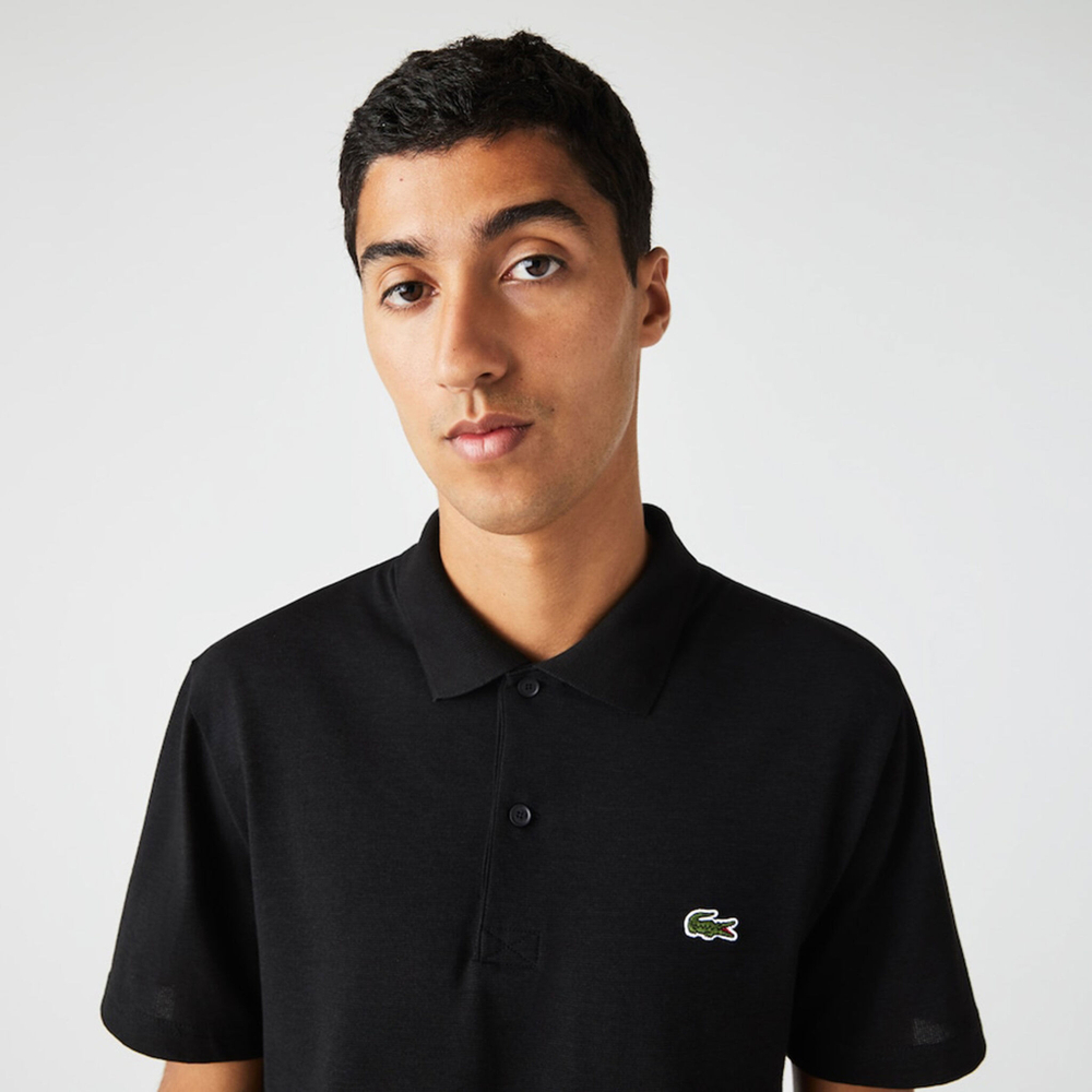 Мужское теннисное поло Lacoste Classic Polo Men - Black