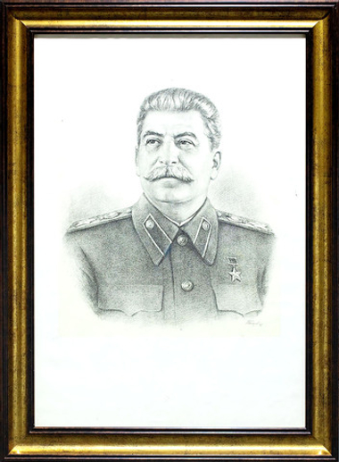 Белоусов П. П. Сталин. Литография. 1948. 