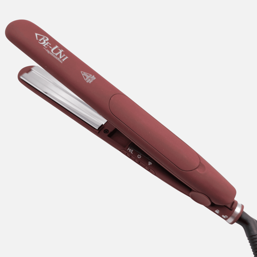 Утюжок паровой BE-UNI V173 Red 25 мм зеркальный титан 180ºC, 210ºC