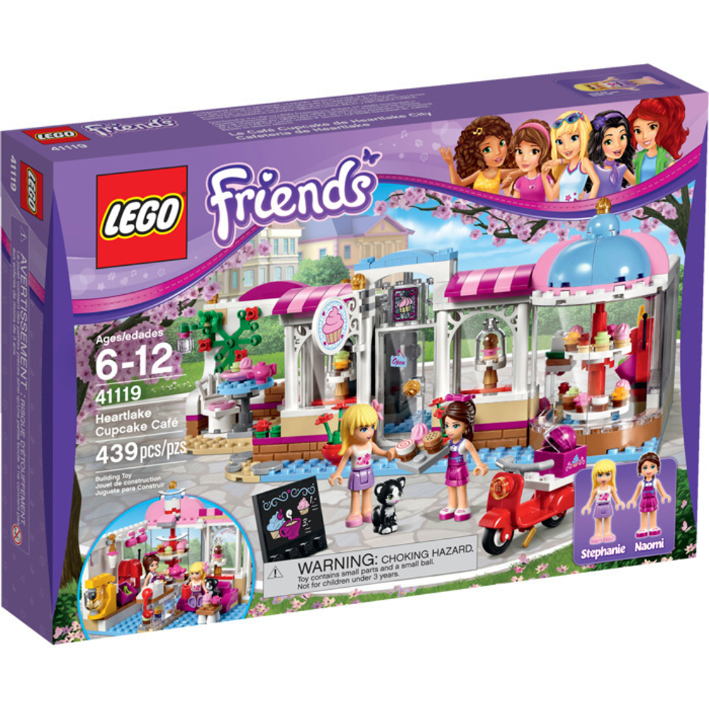 LEGO Friends: Кондитерская 41119 — Heartlake Cupcake Cafe — Лего Френдз Друзья Подружки