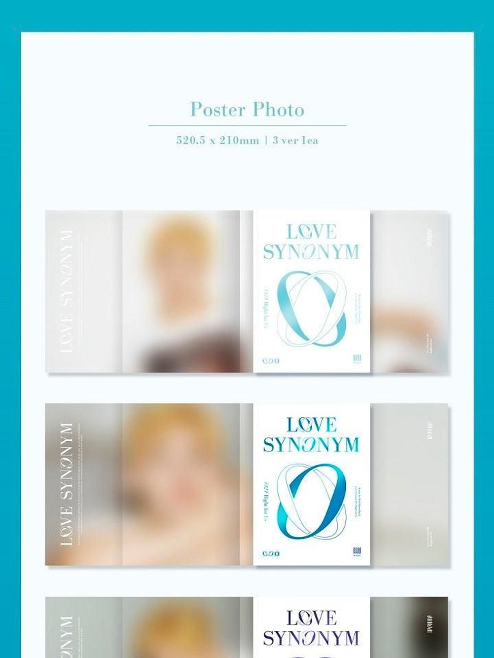 Альбом Monsta X Wonho - Love Synonym #2 : Right For Us 1st Mini Album PART.2 RANDOM Version
