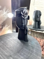 Кашпо - Скульптура - Гипсовая голова Романтик