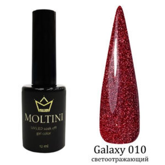 Гель-лак Moltini Galaxy 010, 12 ml