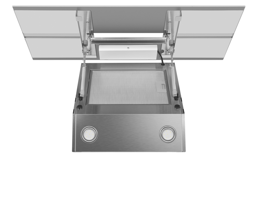 Кухонная вытяжка MAUNFELD Mersey 90 белый\вставка сатин