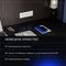 Выключатель встраиваемый Voltum S70 одноклавишный с подсветкой 10А, (белый глянцевый) VLS010201