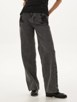 Джинсы АУРА, черный