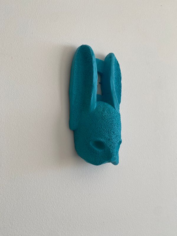 Барельеф Заяц Tiffani синий - фото 5