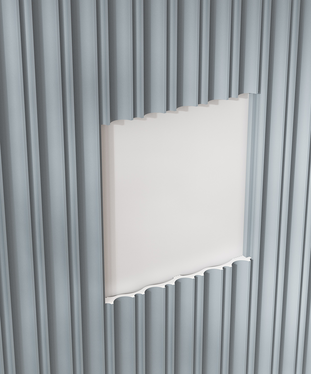 Cosca Decor. Панель RP003, 156х12x2800мм, Экополимер