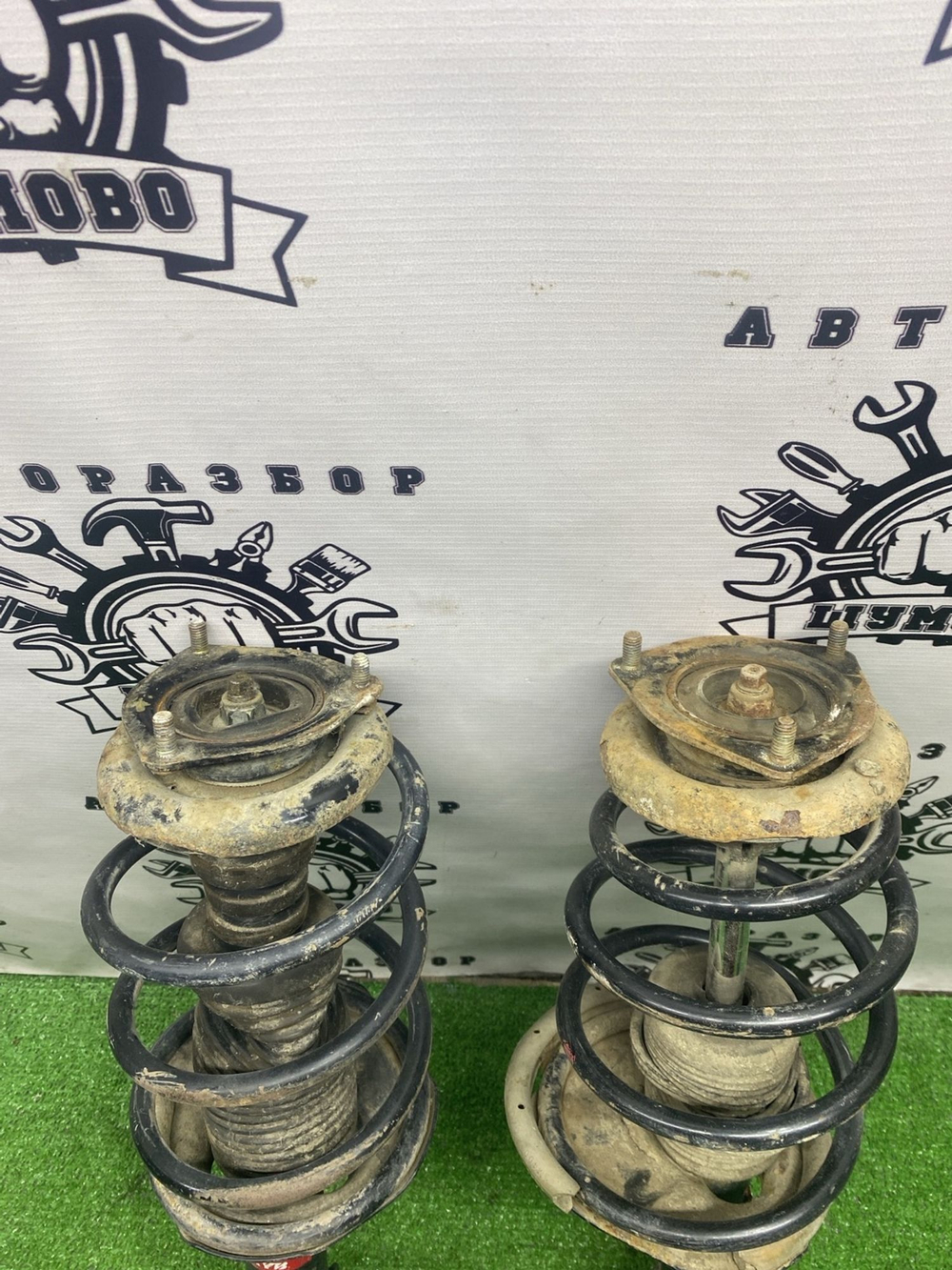 Амортизаторы передние пара Nissan Sunny, B15 1999 с пробегом