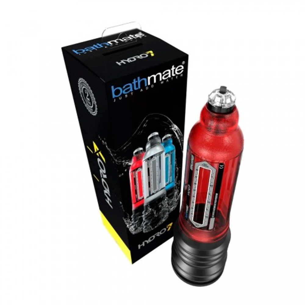 Гидропомпа BATHMATE - Hydro7, красный