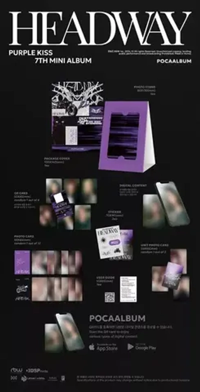 PURPLE KISS - HEADWAY [POCA ALBUM ver.]