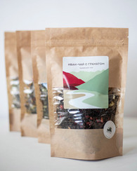 Иван чай с гранатом в крафт пакете