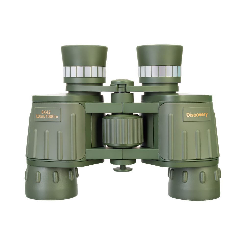 Бинокль Discovery Field 8x42 - Широкое поле зрения — 120 м на 1000 м