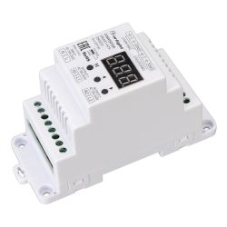 Конвертер SMART-K29-DMX512 (230V, 2x1.2A, TRIAC, DIN) (Arlight, Пластик) 027130