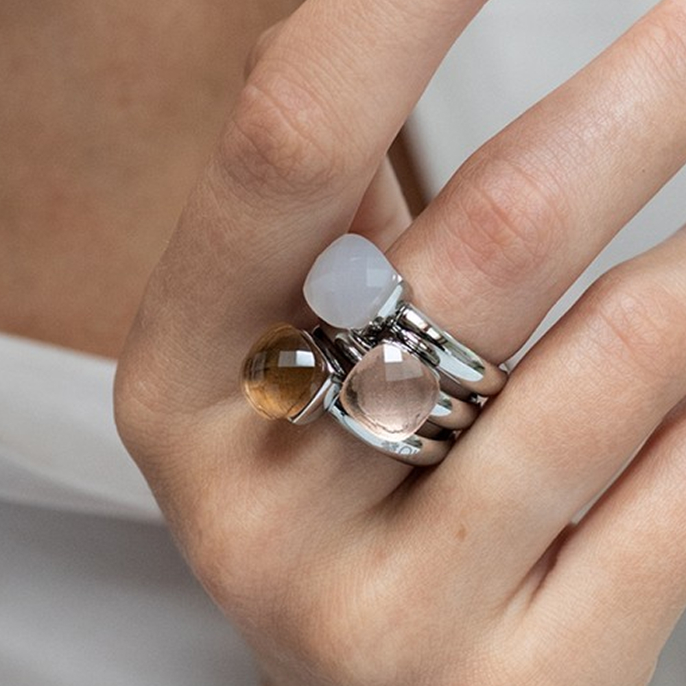 Кольцо Qudo FIRENZE 16.5 (S) White 107000/40-5420 16.5 размер 16,5