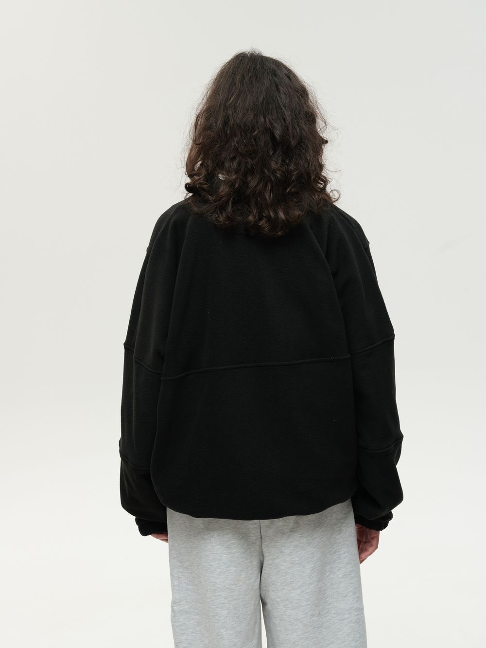 Толстовка One Two Zip-Up черная