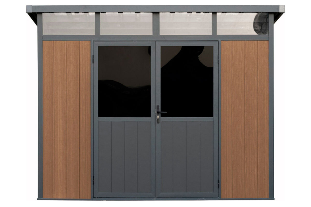 Садовый хозблок из ДПК Black Fox Defender 9x7