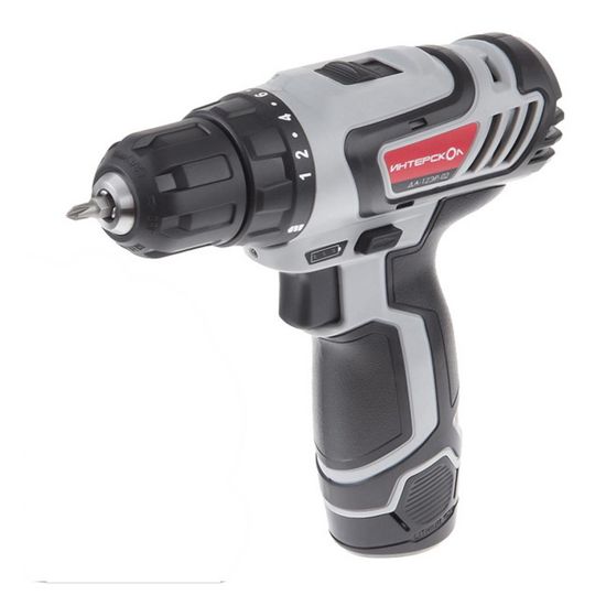 Аккумуляторный шуруповерт "ИНТЕРСКОЛ" ДА-12ЭР-02